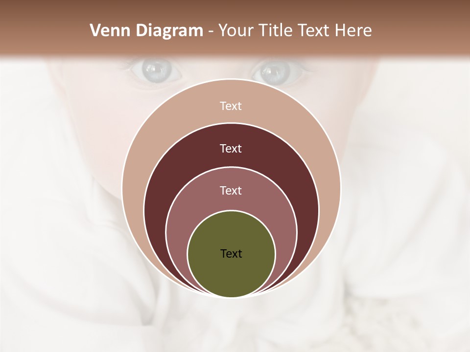 Healthy Childcare Person PowerPoint Template