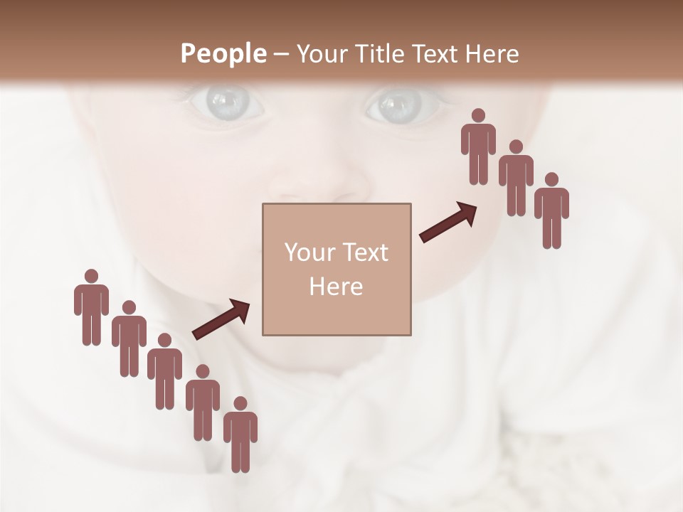 Healthy Childcare Person PowerPoint Template