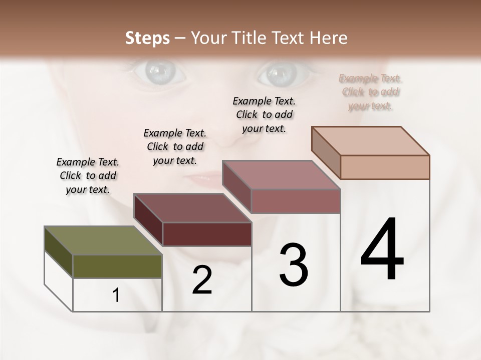Healthy Childcare Person PowerPoint Template