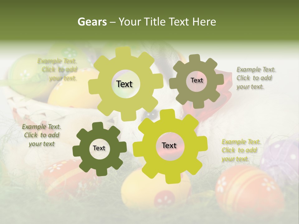 White Season Springtime PowerPoint Template