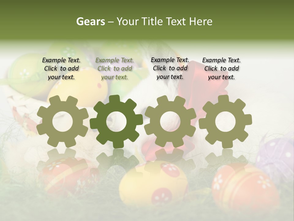 White Season Springtime PowerPoint Template