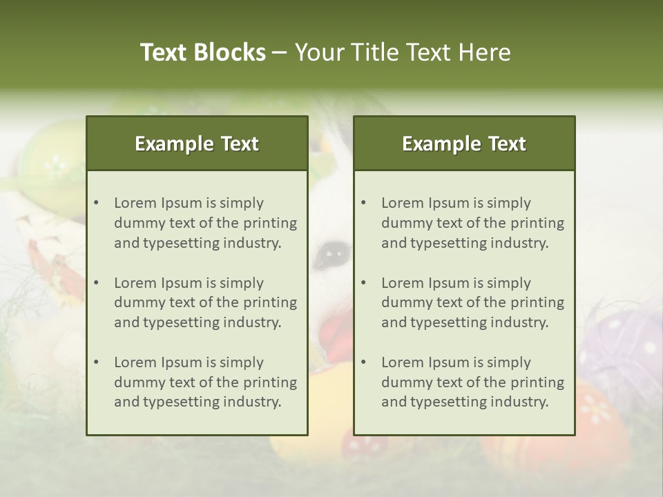 White Season Springtime PowerPoint Template