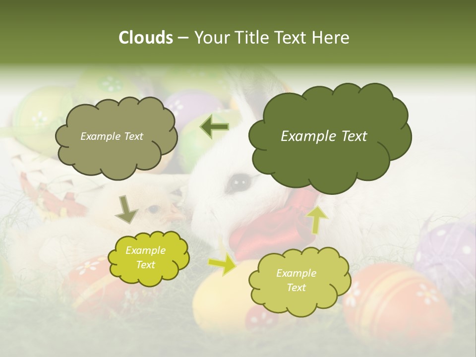 White Season Springtime PowerPoint Template