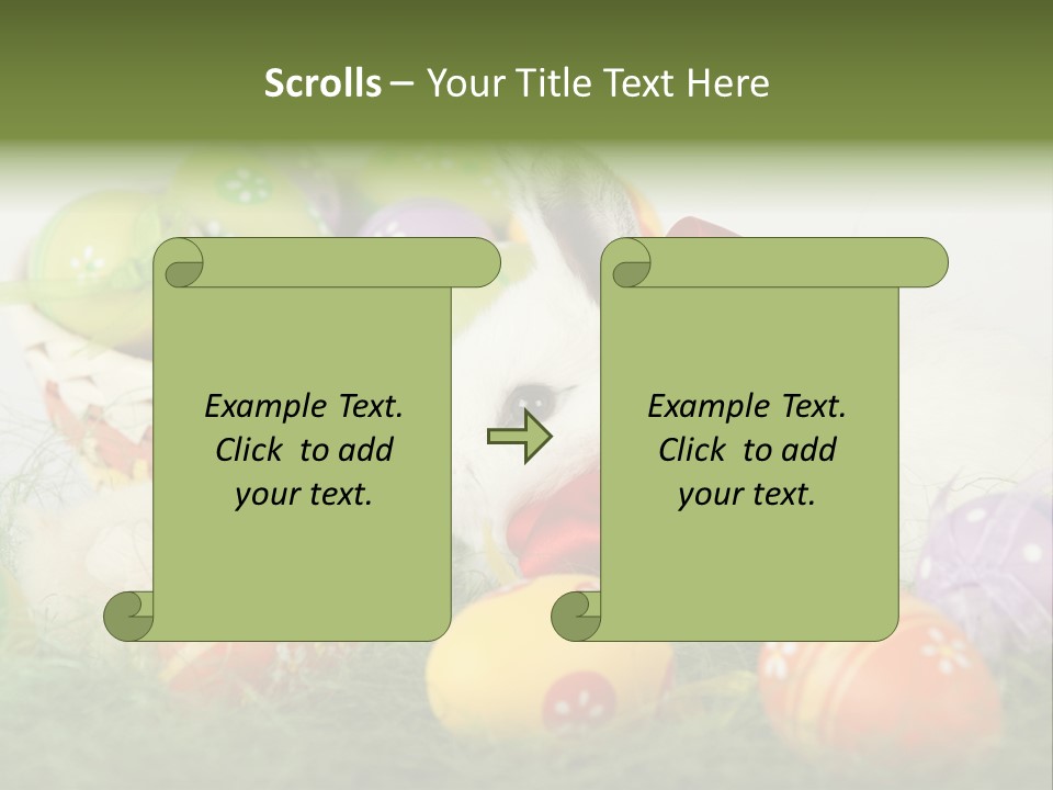 White Season Springtime PowerPoint Template