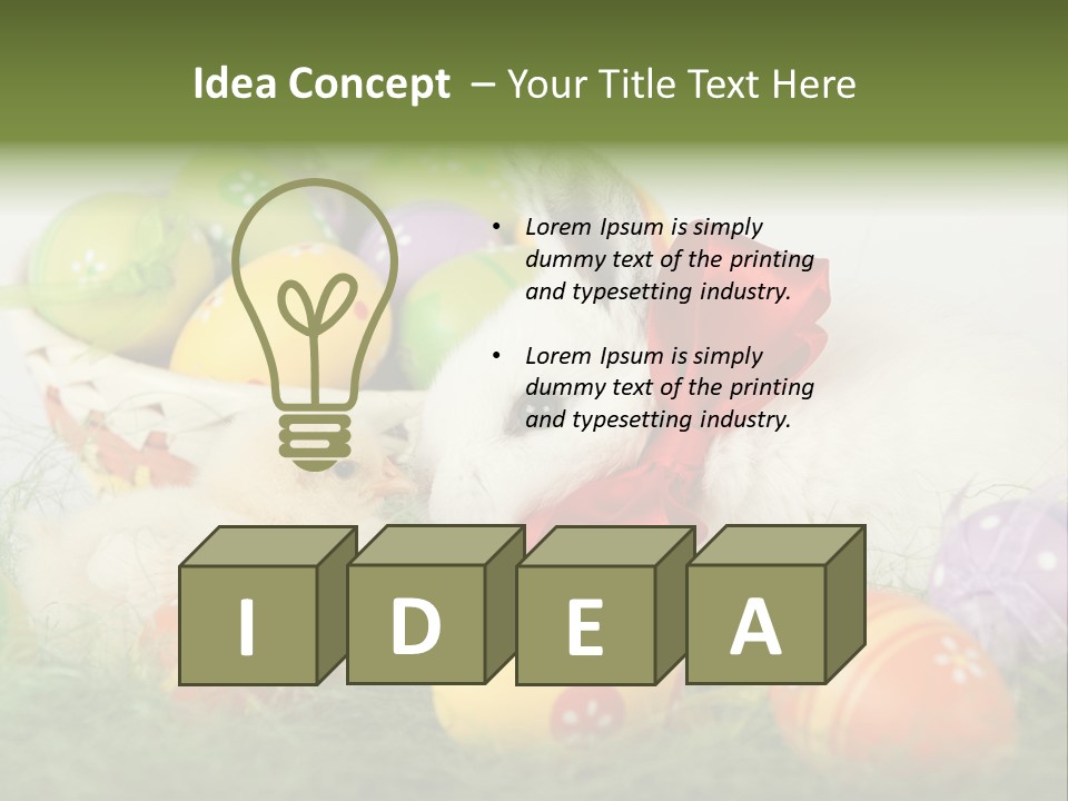 White Season Springtime PowerPoint Template