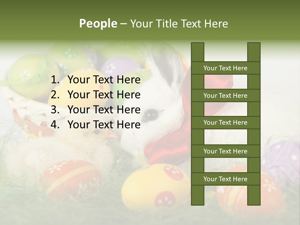 White Season Springtime PowerPoint Template