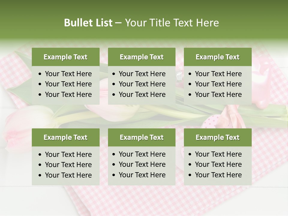 Fasten Wei Blume Rosa PowerPoint Template