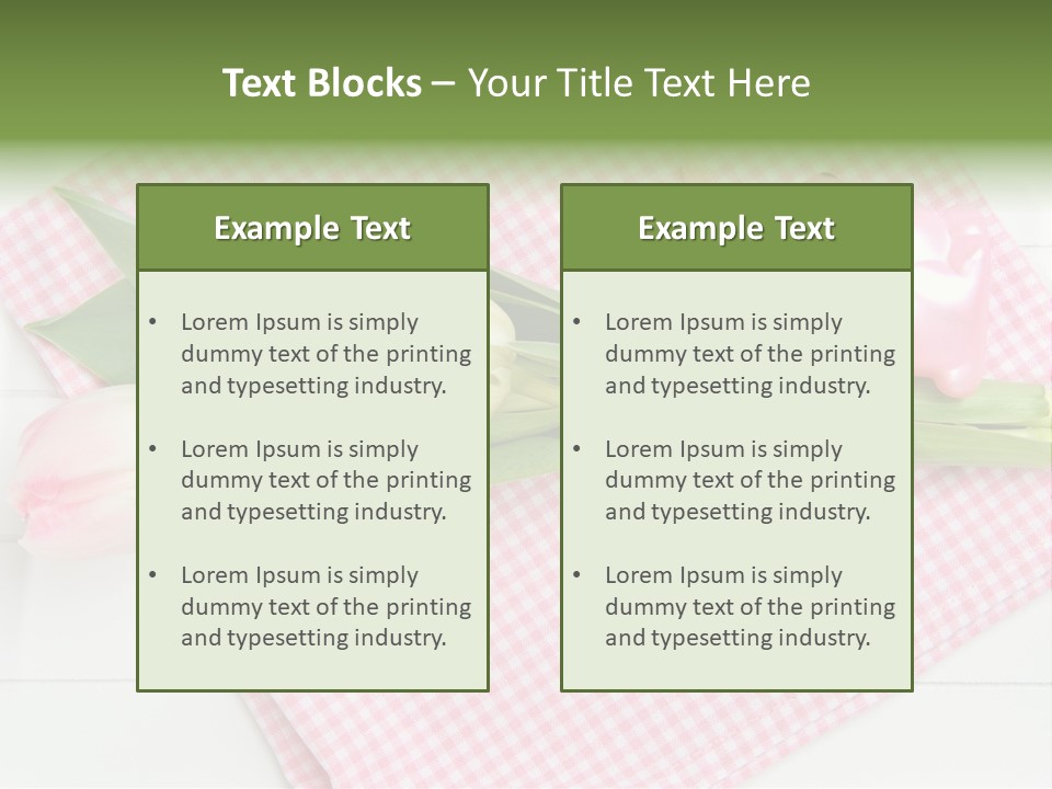 Fasten Wei Blume Rosa PowerPoint Template