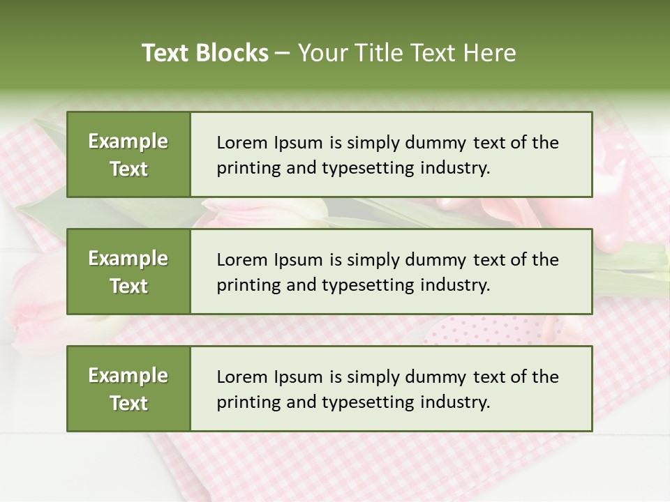 Fasten Wei Blume Rosa PowerPoint Template