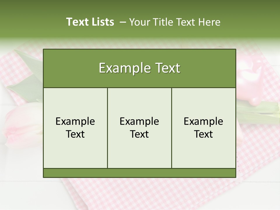 Fasten Wei Blume Rosa PowerPoint Template