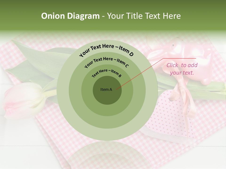 Fasten Wei Blume Rosa PowerPoint Template