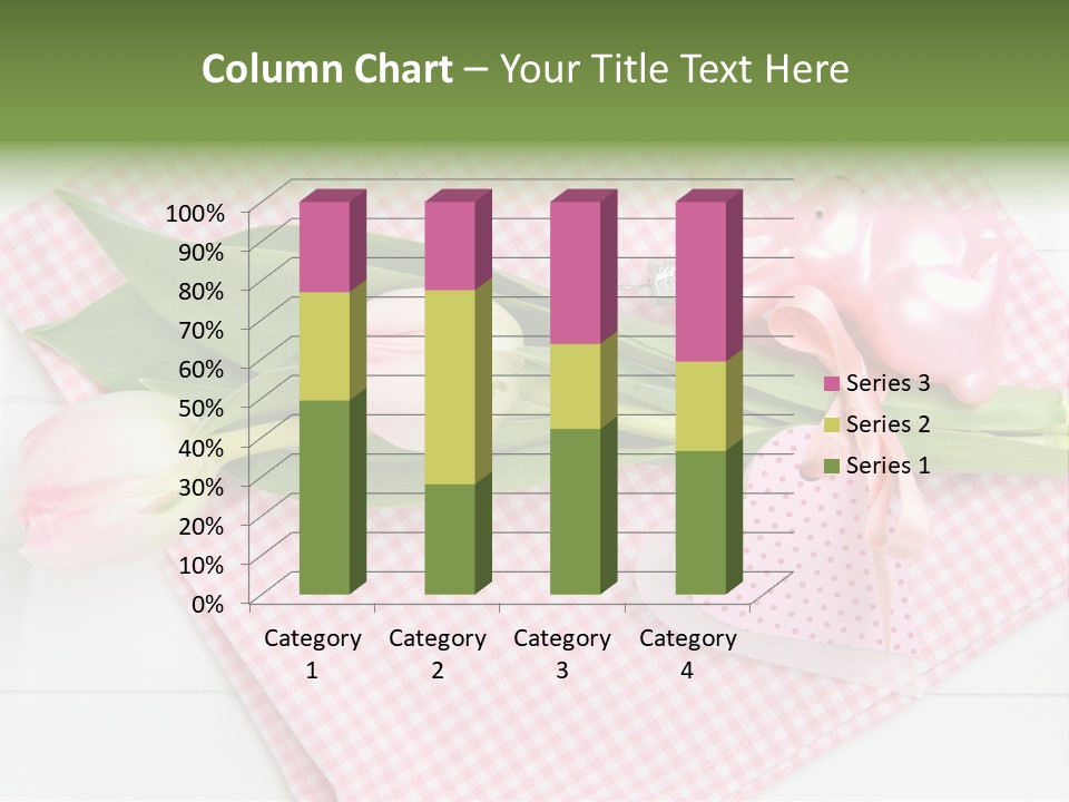 Fasten Wei Blume Rosa PowerPoint Template