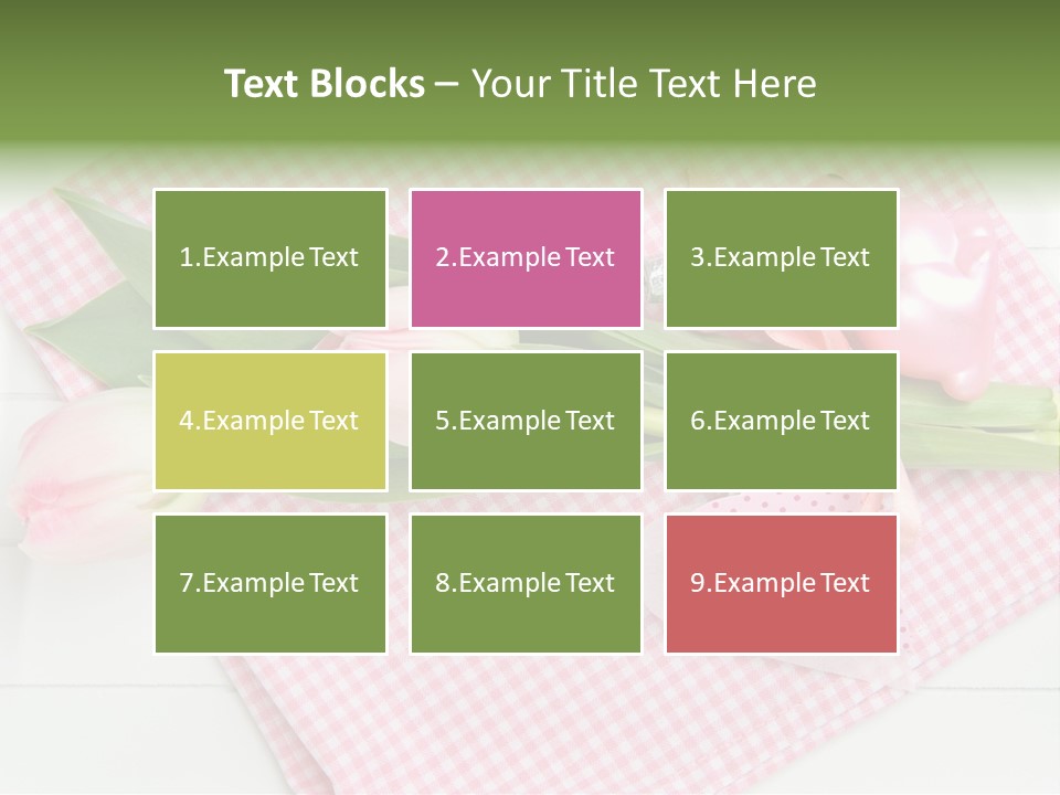 Fasten Wei Blume Rosa PowerPoint Template