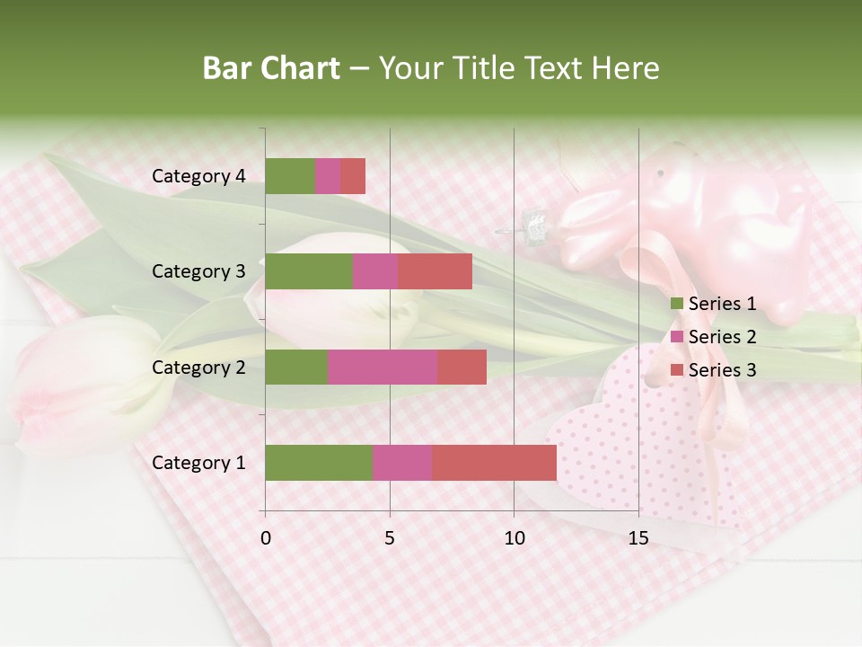 Fasten Wei Blume Rosa PowerPoint Template