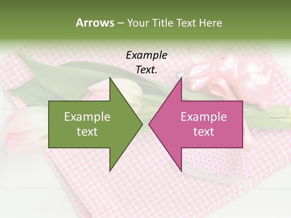 Fasten Wei Blume Rosa PowerPoint Template