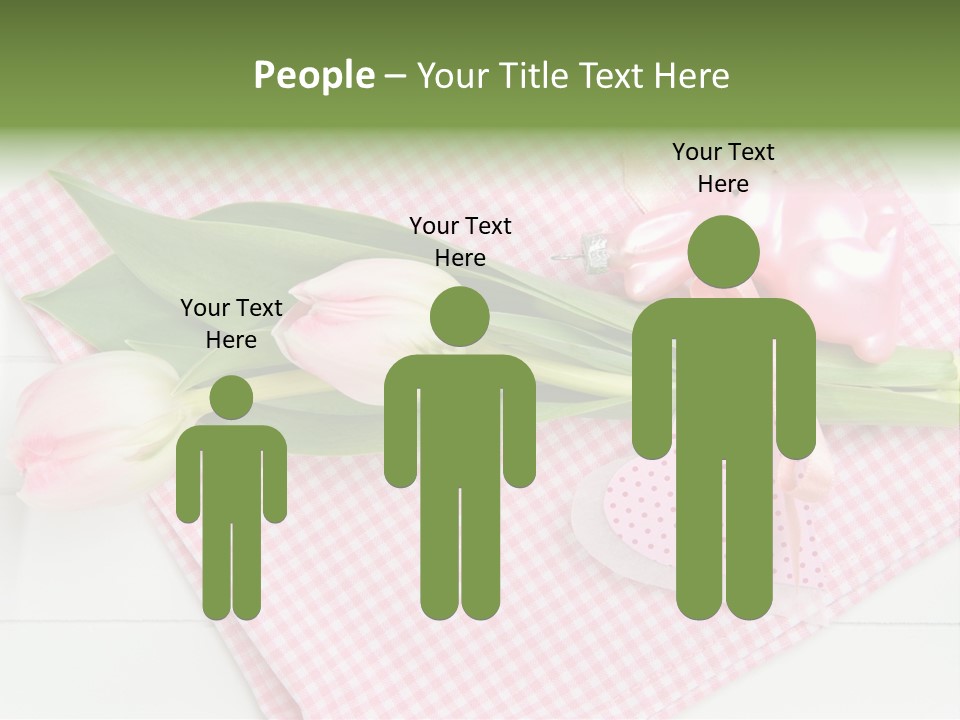 Fasten Wei Blume Rosa PowerPoint Template