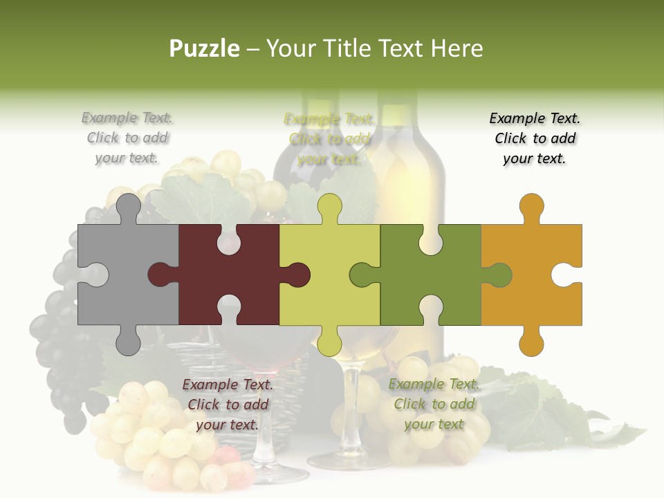 Grape Gourmet Vino PowerPoint Template