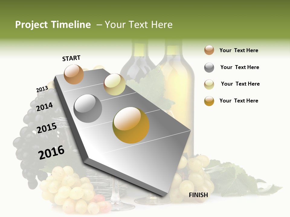 Grape Gourmet Vino PowerPoint Template