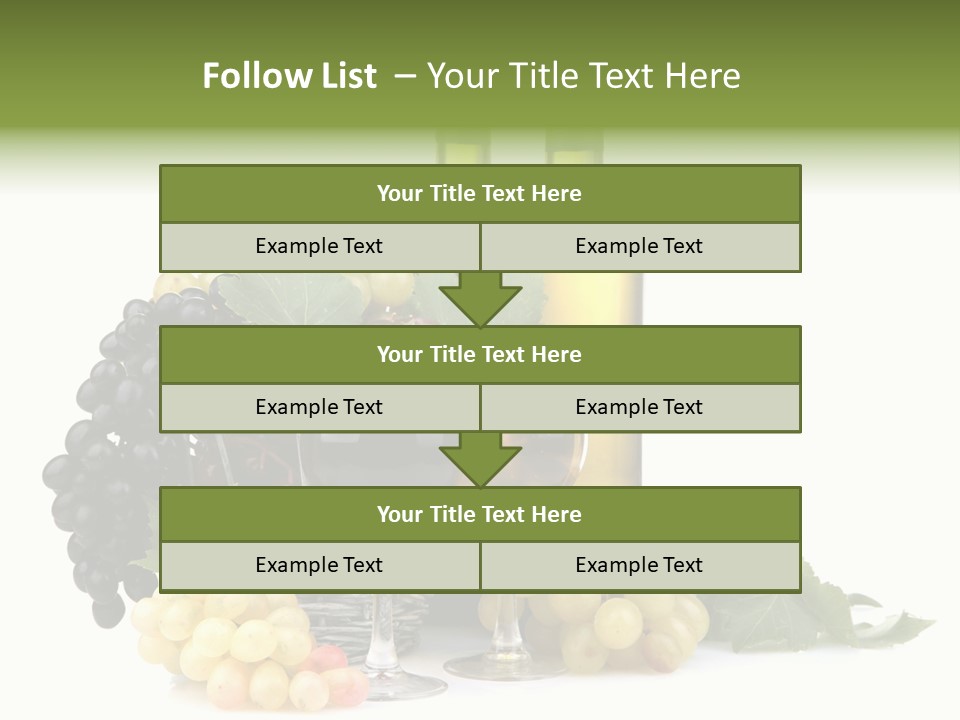 Grape Gourmet Vino PowerPoint Template