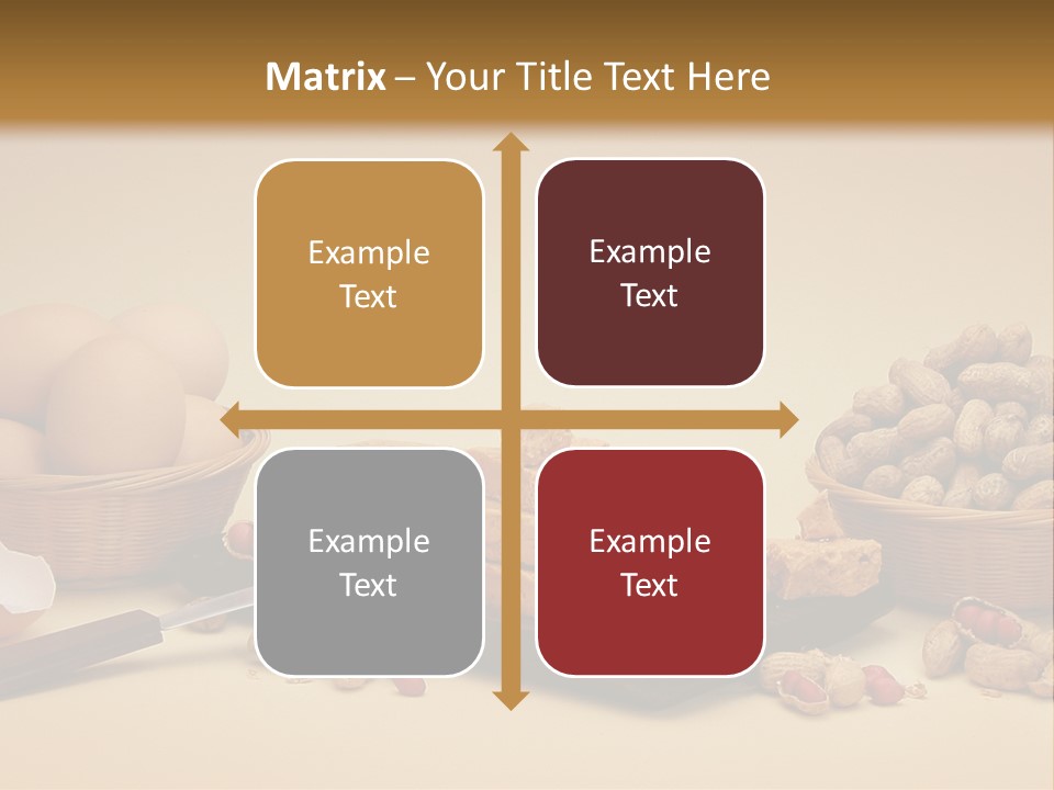 Composition Creamy Recipe PowerPoint Template