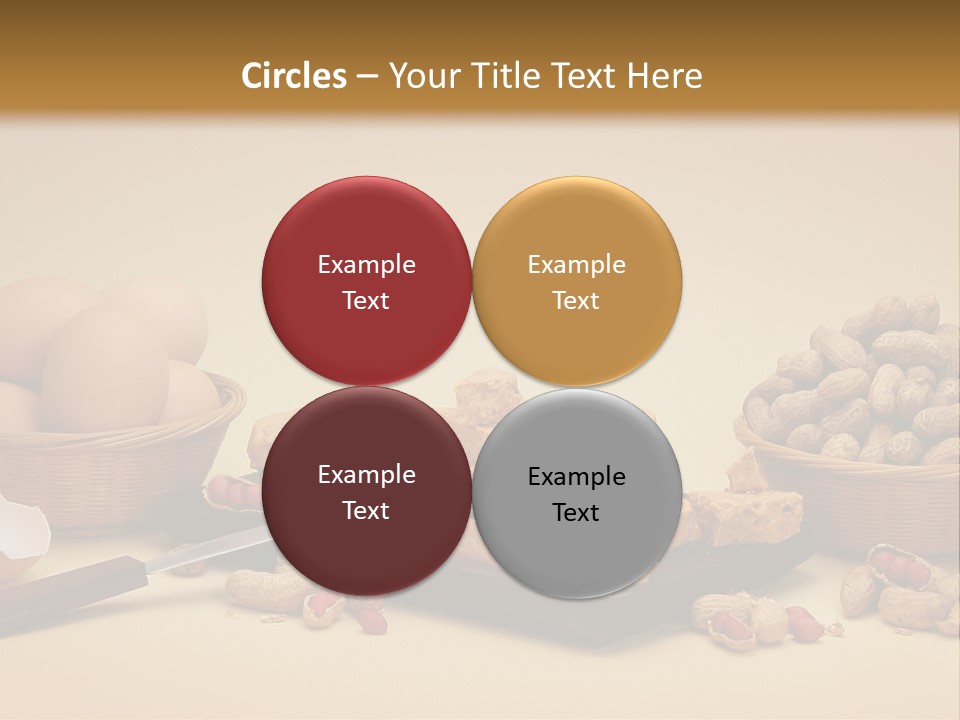Composition Creamy Recipe PowerPoint Template