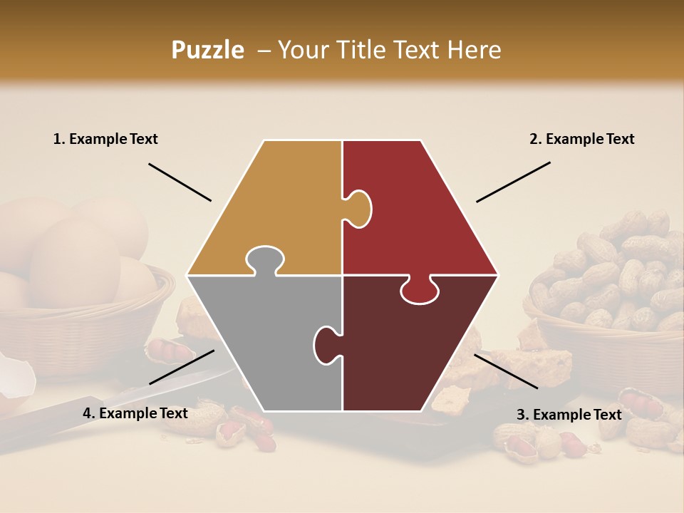 Composition Creamy Recipe PowerPoint Template