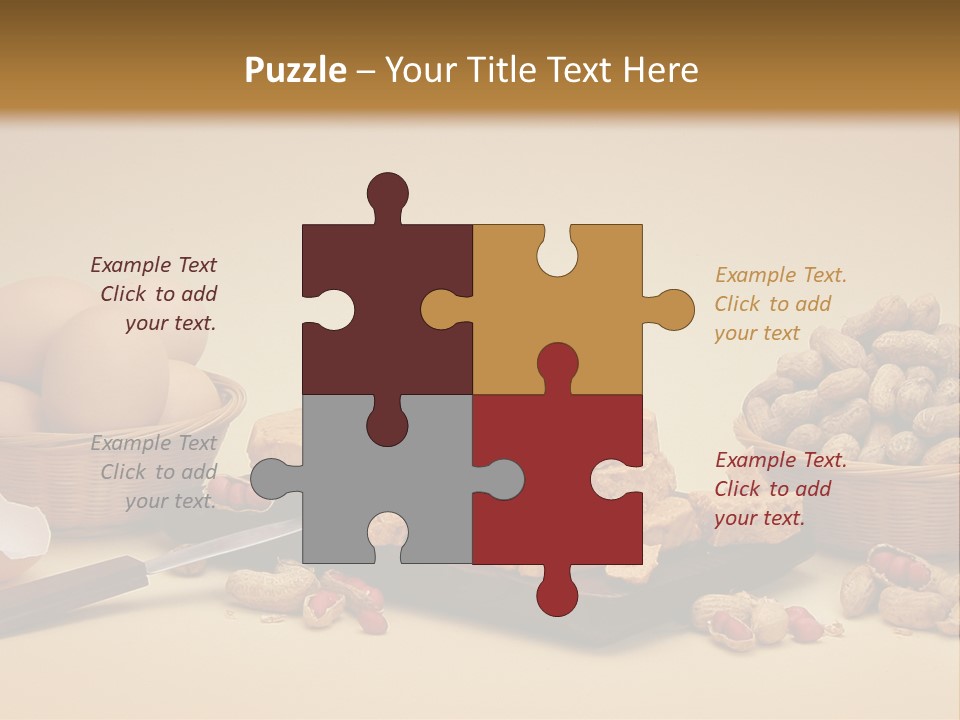 Composition Creamy Recipe PowerPoint Template