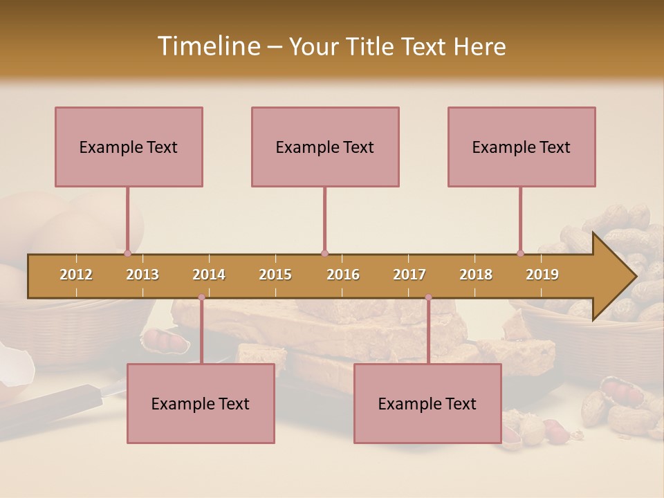 Composition Creamy Recipe PowerPoint Template