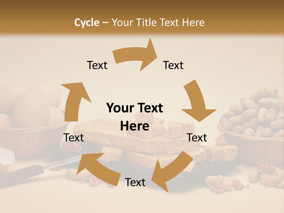Composition Creamy Recipe PowerPoint Template