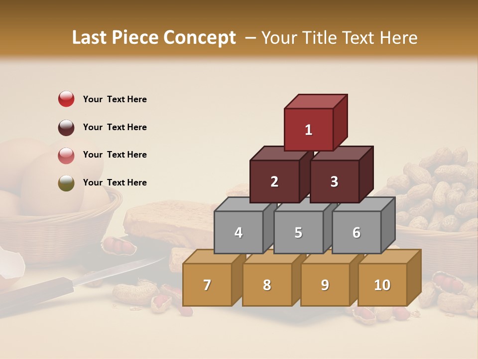 Composition Creamy Recipe PowerPoint Template
