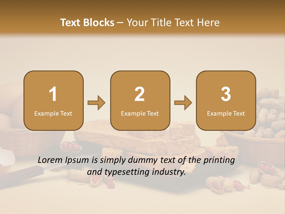 Composition Creamy Recipe PowerPoint Template