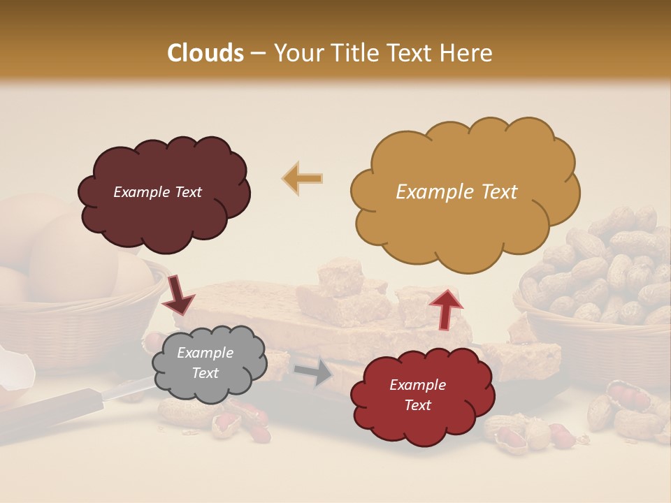 Composition Creamy Recipe PowerPoint Template