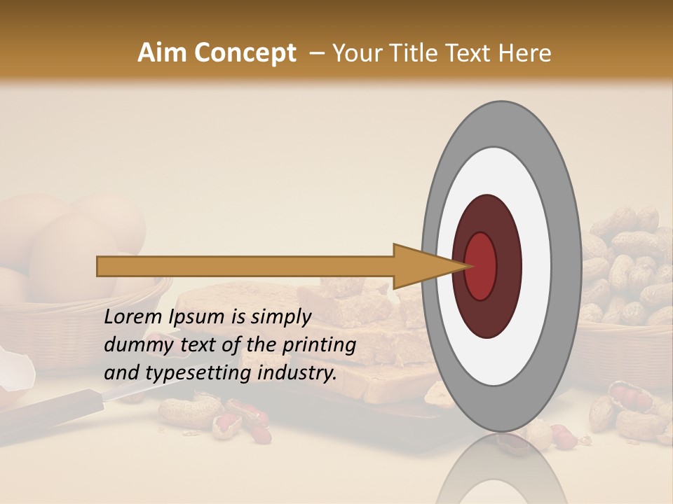 Composition Creamy Recipe PowerPoint Template