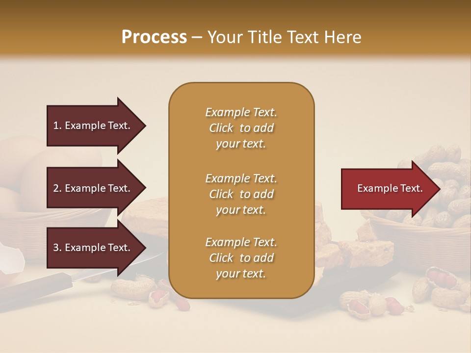 Composition Creamy Recipe PowerPoint Template
