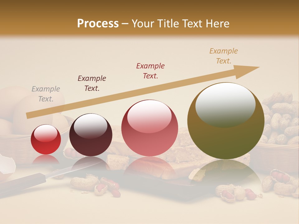 Composition Creamy Recipe PowerPoint Template