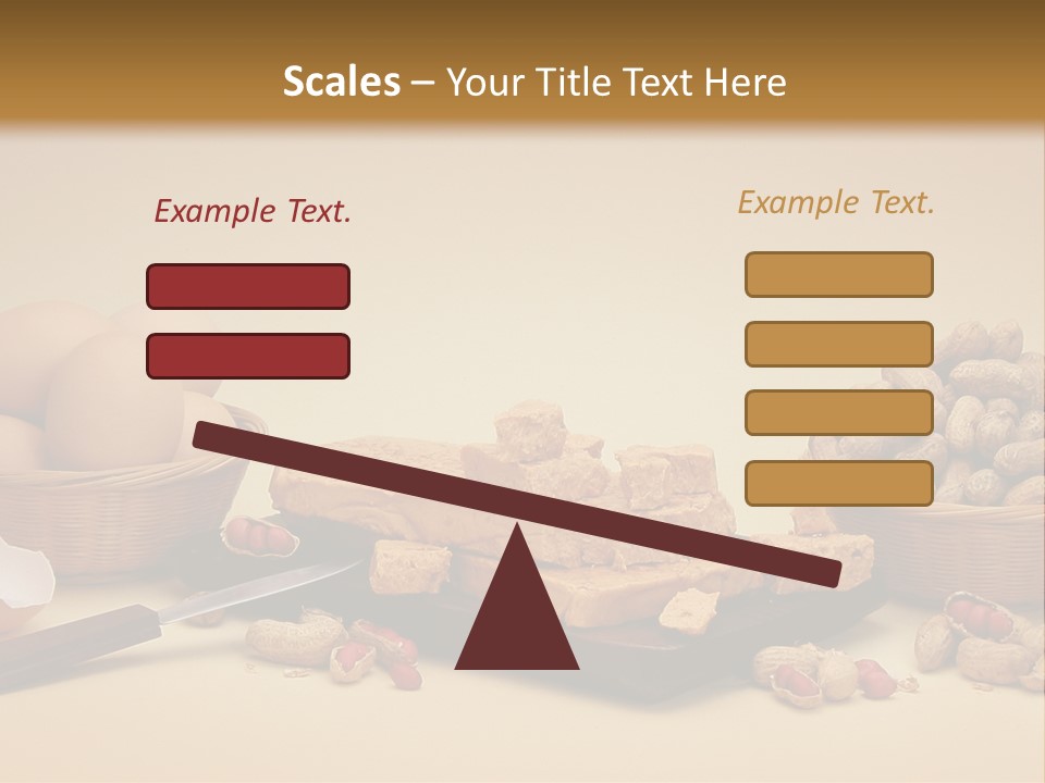 Composition Creamy Recipe PowerPoint Template