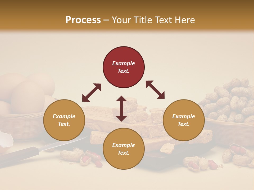 Composition Creamy Recipe PowerPoint Template