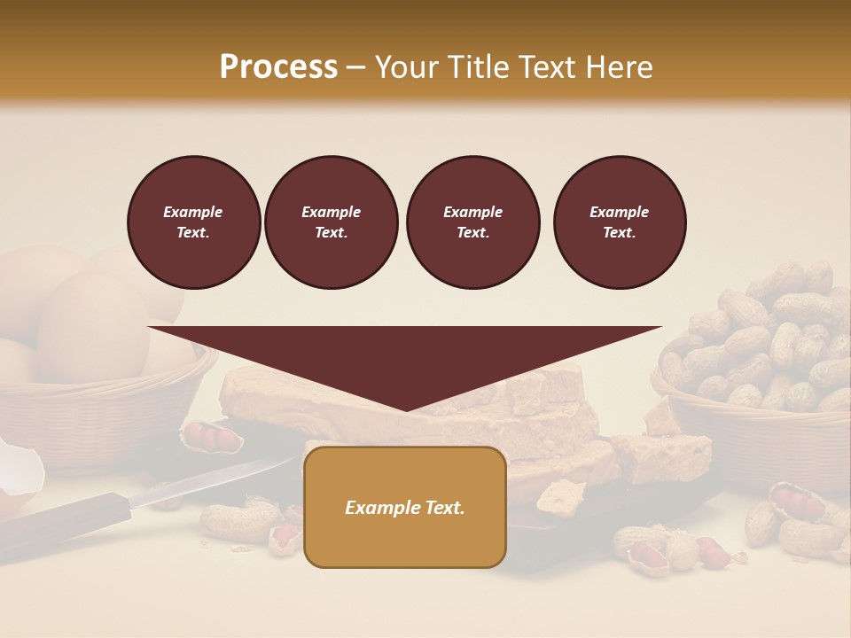 Composition Creamy Recipe PowerPoint Template