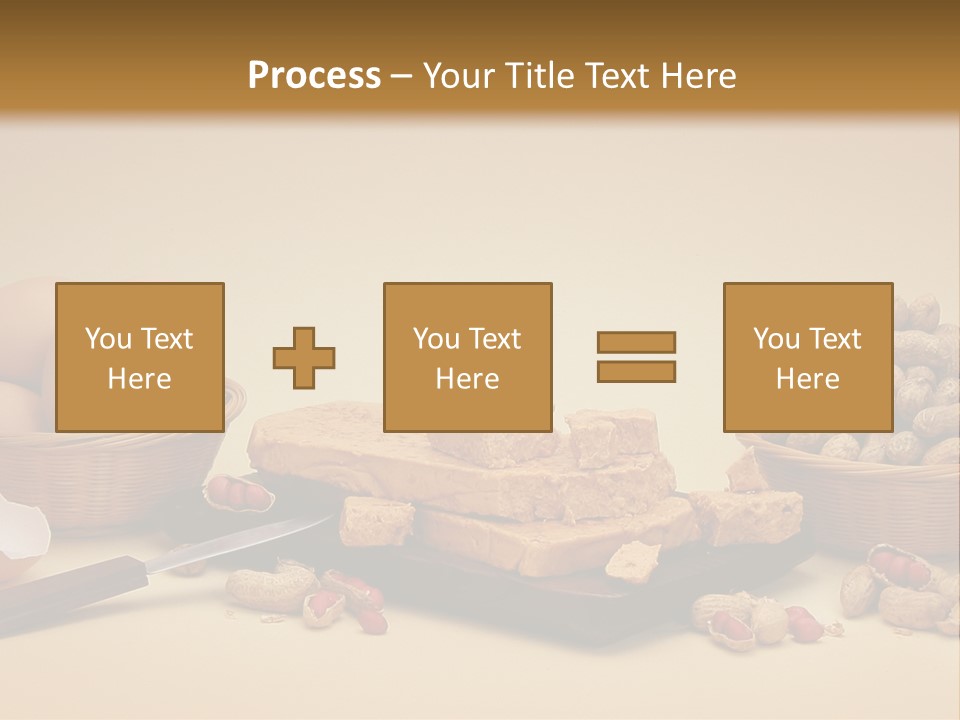 Composition Creamy Recipe PowerPoint Template