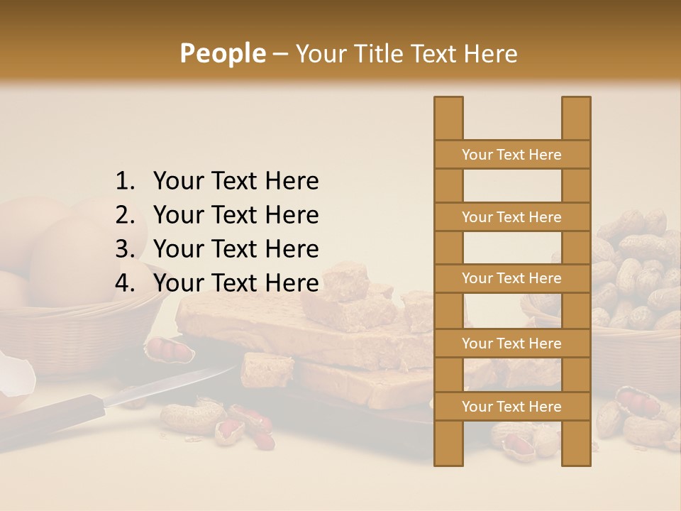 Composition Creamy Recipe PowerPoint Template