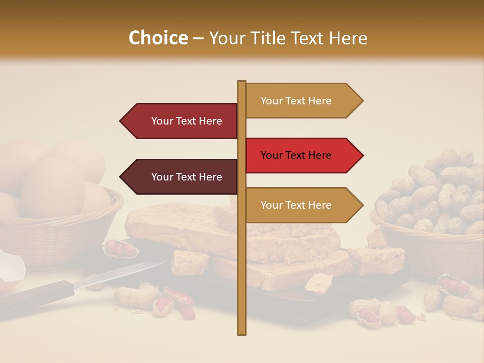 Composition Creamy Recipe PowerPoint Template