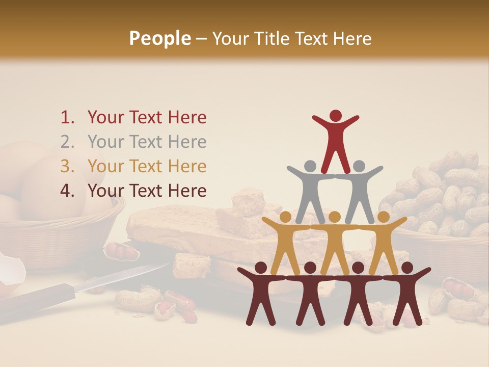 Composition Creamy Recipe PowerPoint Template