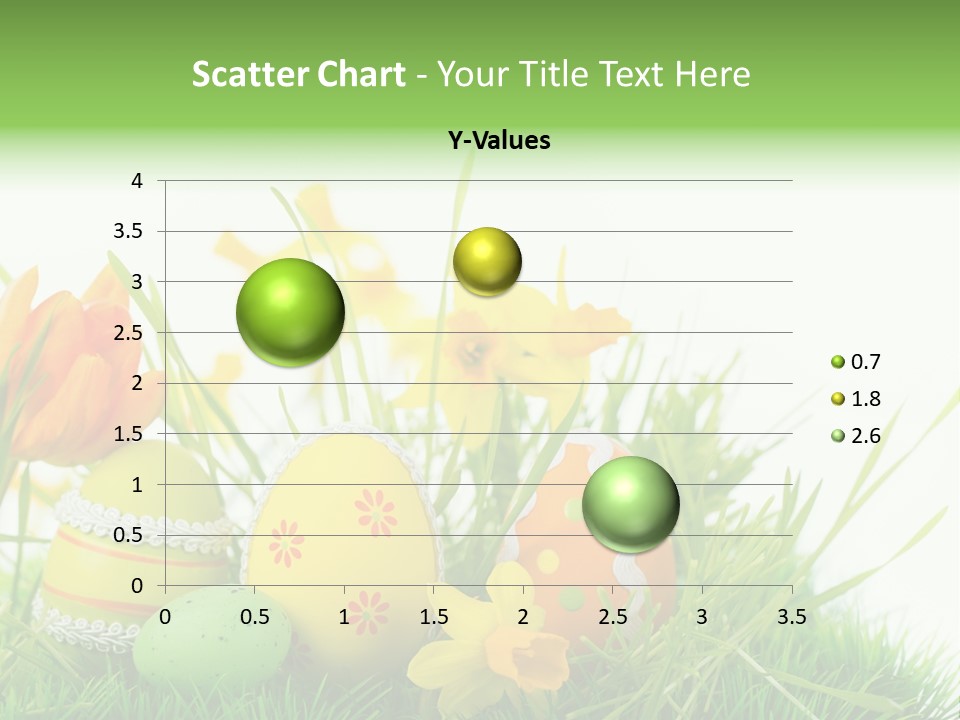 Easteregg Ostereier Suchen Karte PowerPoint Template