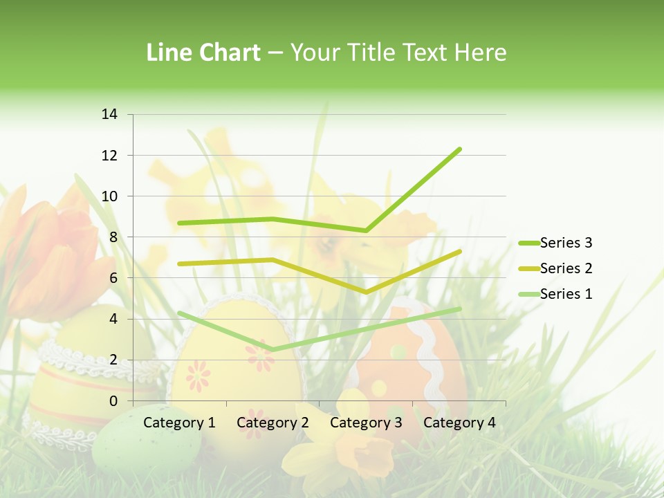 Easteregg Ostereier Suchen Karte PowerPoint Template