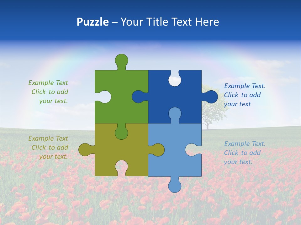 Path Plant Clear PowerPoint Template