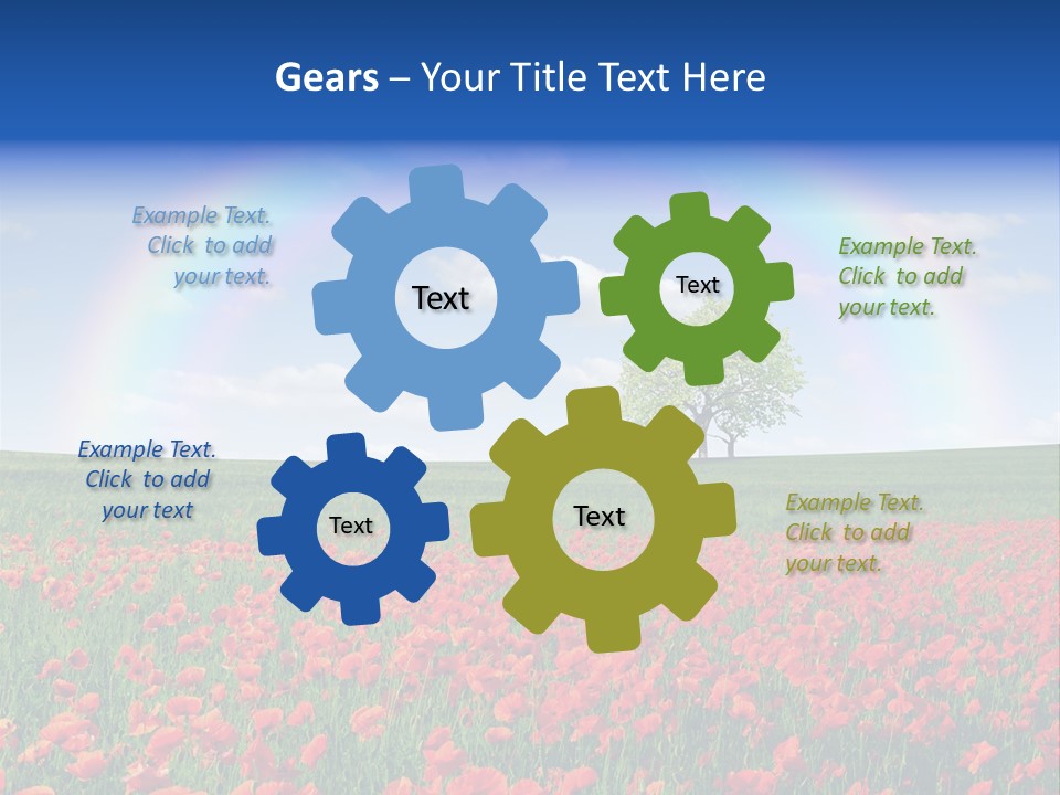 Path Plant Clear PowerPoint Template