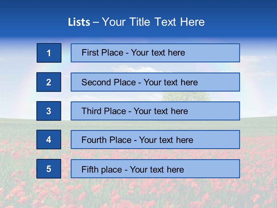 Path Plant Clear PowerPoint Template