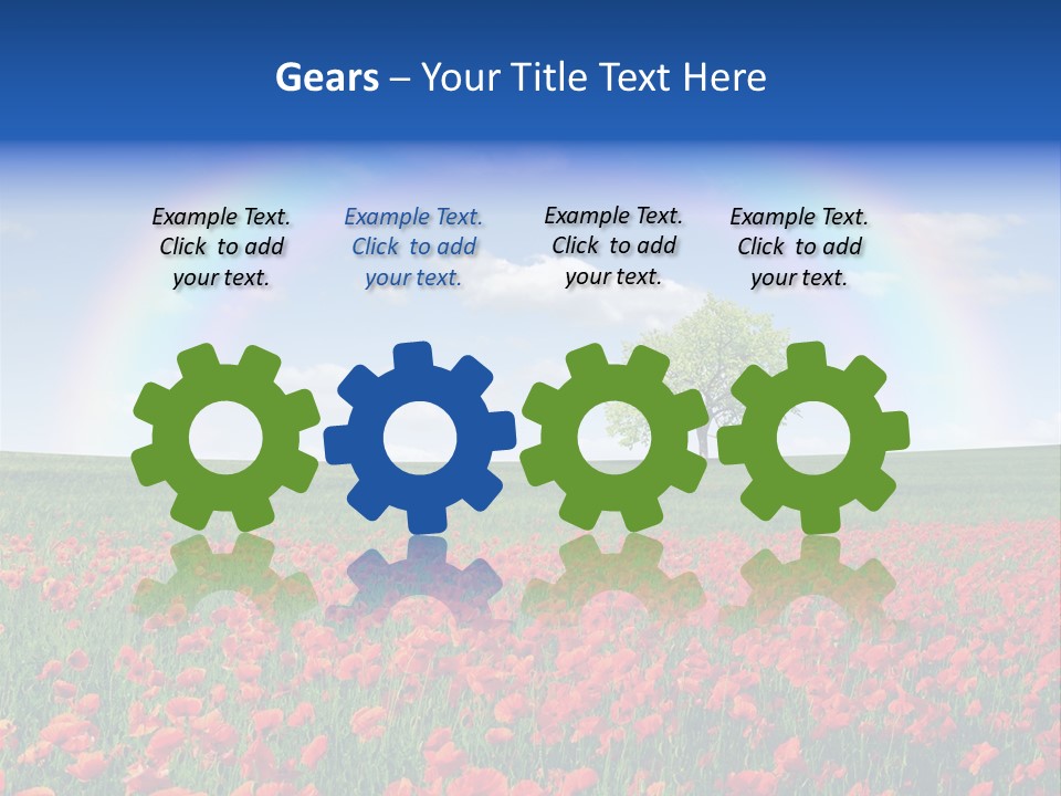 Path Plant Clear PowerPoint Template