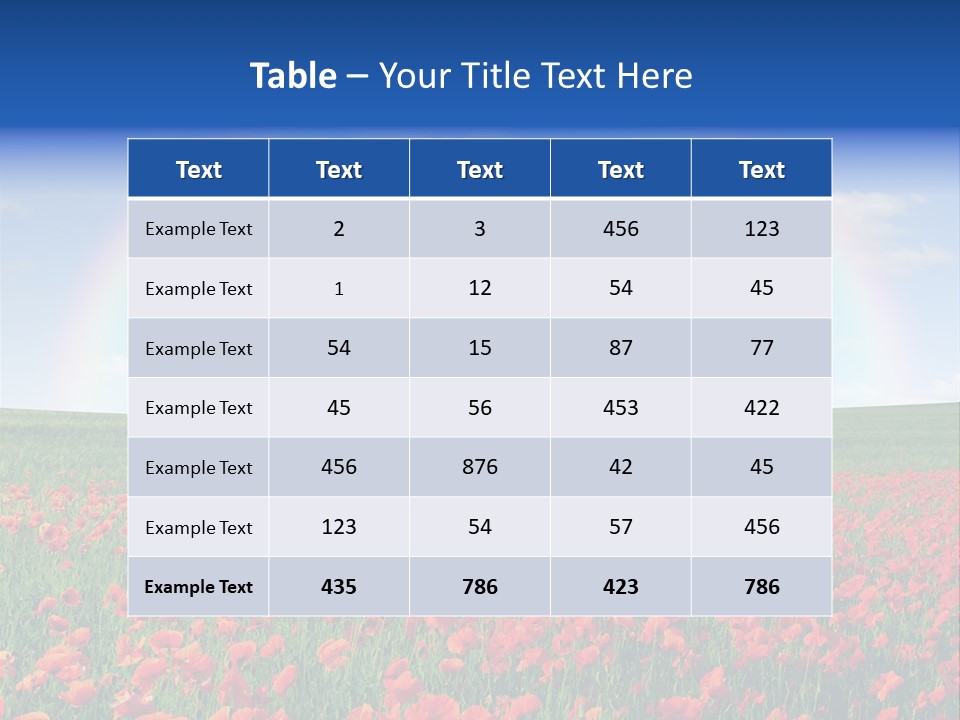 Path Plant Clear PowerPoint Template