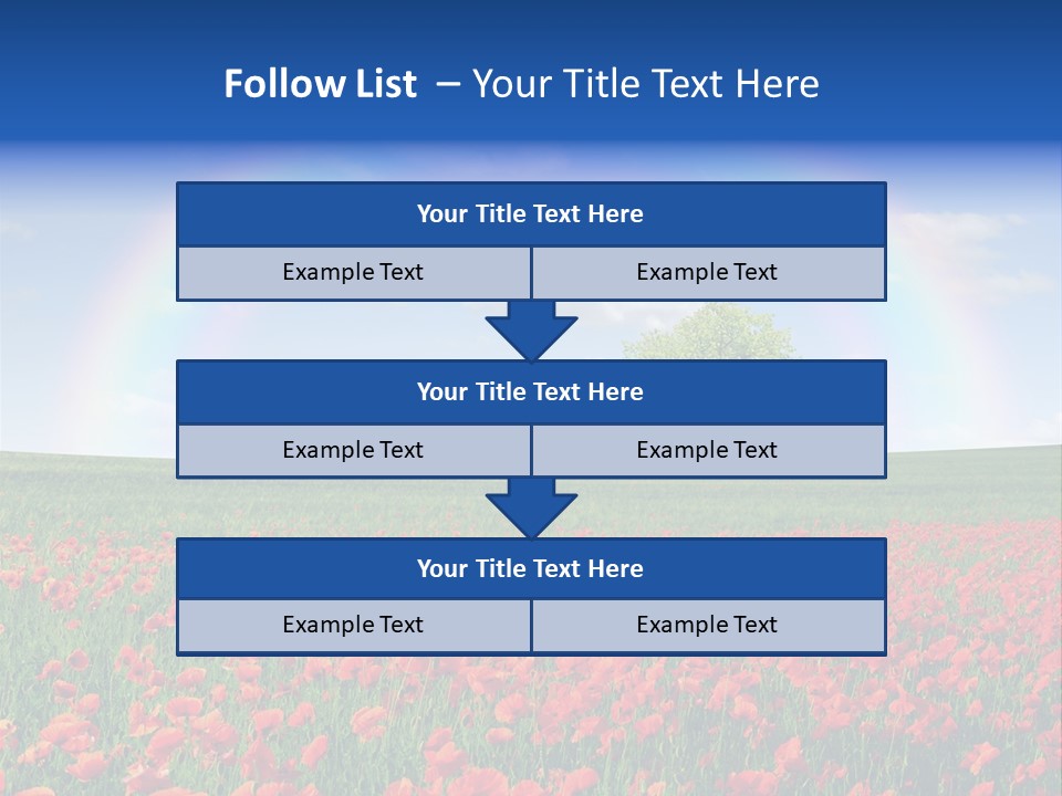 Path Plant Clear PowerPoint Template
